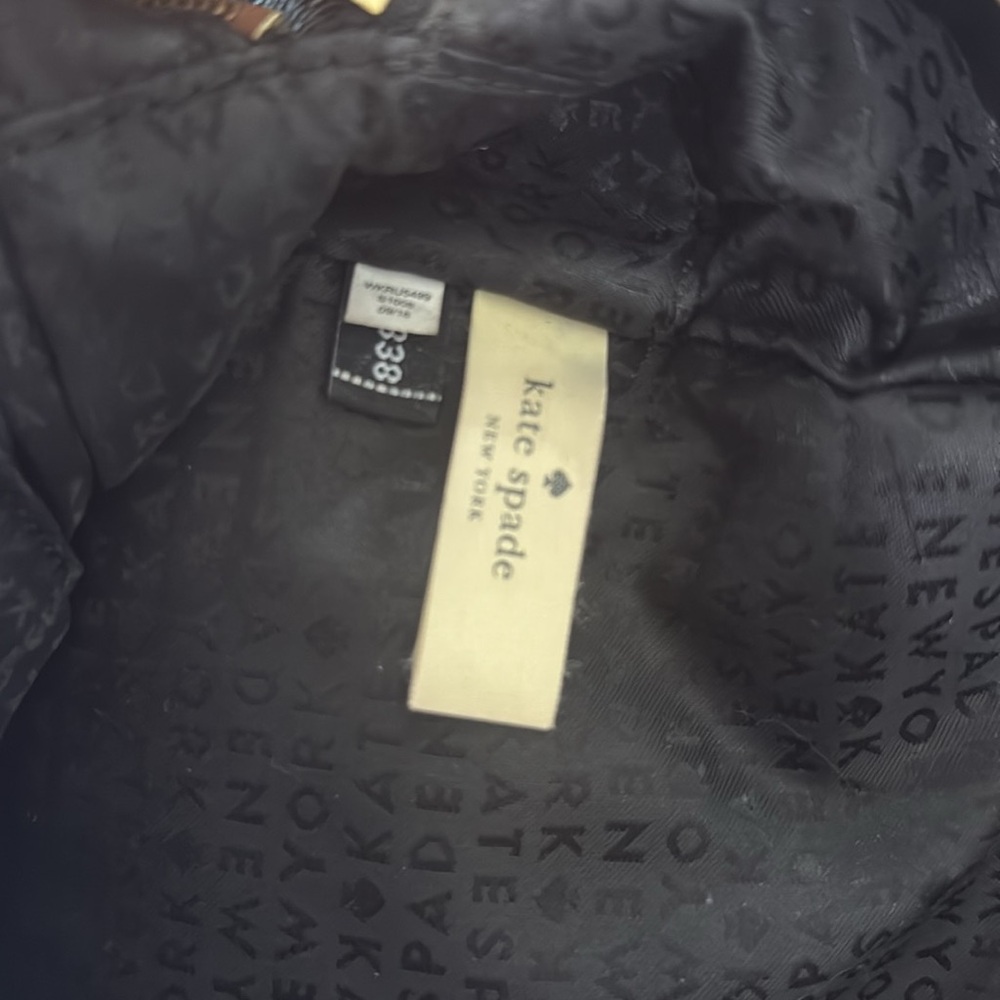 Kate Spade Black Leather Mini Nicole Larchmont Backpack - Picture 8 of 10